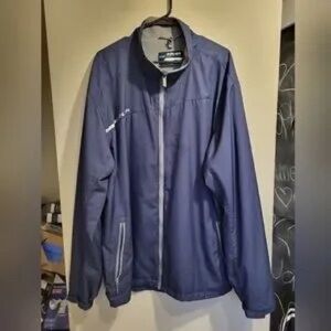 Bauer Men's Navy Full-Zip Lightweight Jacket